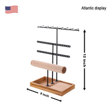 Jewelry Storage Organizer Rack w/ T-bar