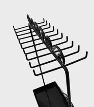 Black Metal Necklace Rack - 20 Hooks